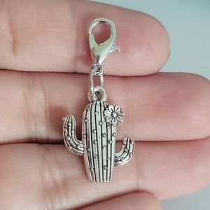 Clip On cactus charms planner Charms clipon bracelet charms dreadlock beads